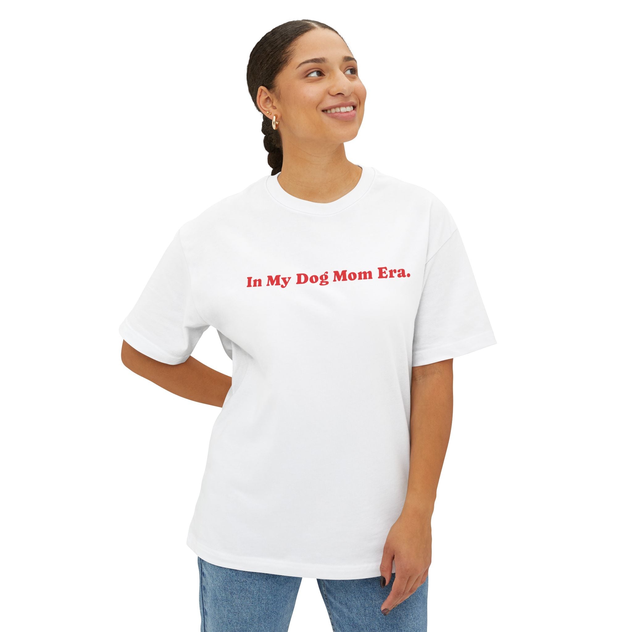 Oversized Tee In My Dog Mom Era Shirt